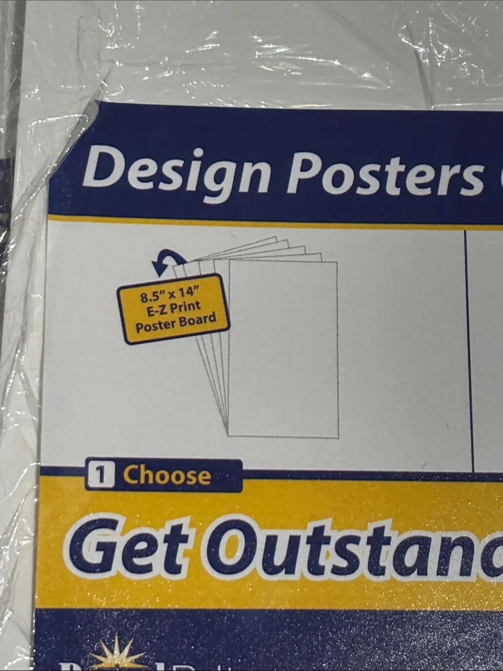 E-Z Print print sign